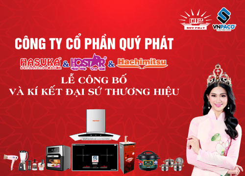 HỌP BÁO CÔNG BỐ ĐẠI SỨ THƯƠNG HIỆU HASUKA & HQSTAR & HACHIMITSU CỦA CÔNG TY CỔ PHẦN QUÝ PHÁT